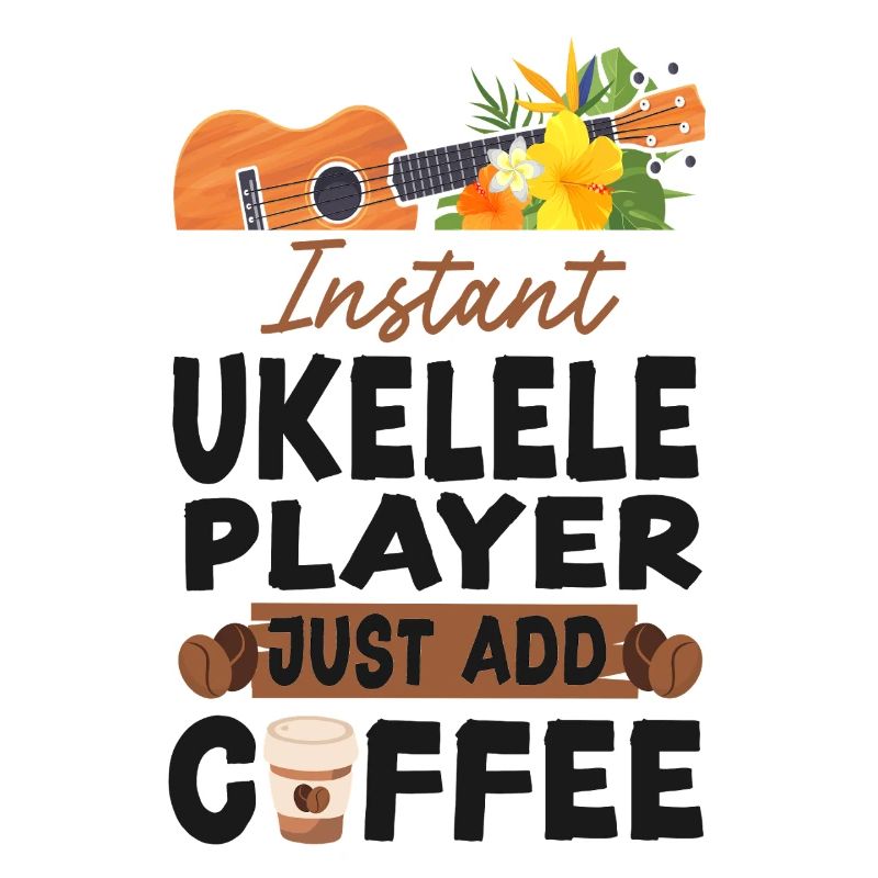 Hawaiian Ukulele Uke Coffee