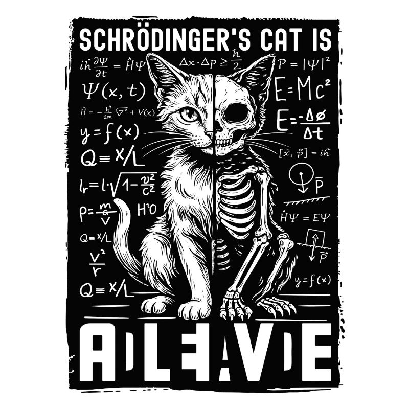 Le chat de Schrödinger est vivant, mort