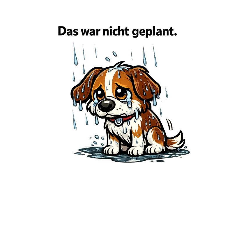 Lustiger Hund Spruch Geschenk