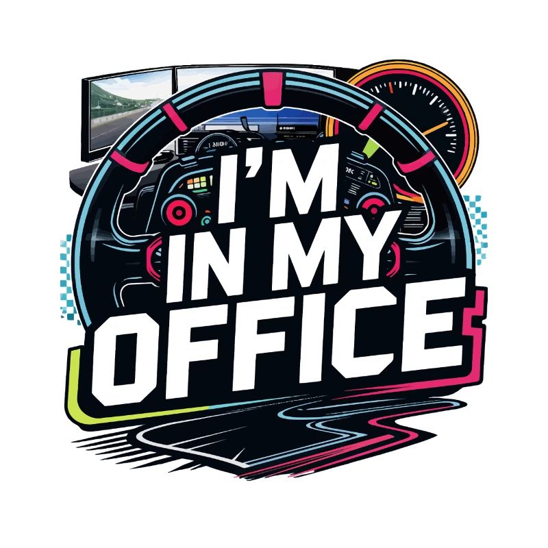 Ich bin in meinem Büro