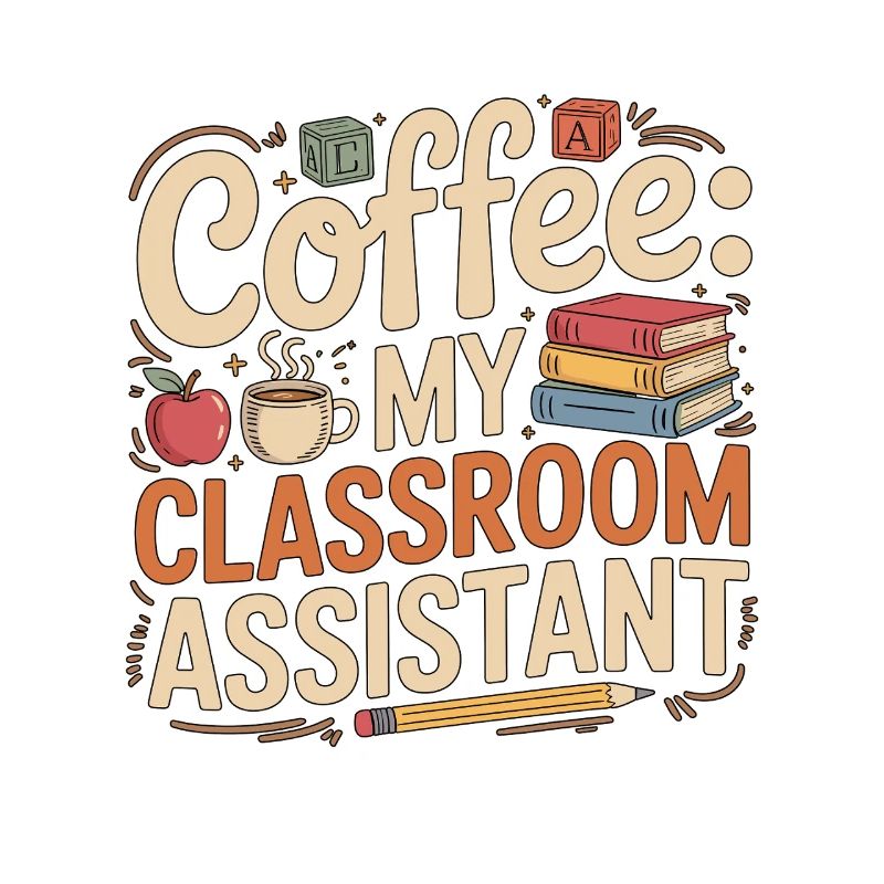 Elementary Teacher Coffee My Classroom Educator