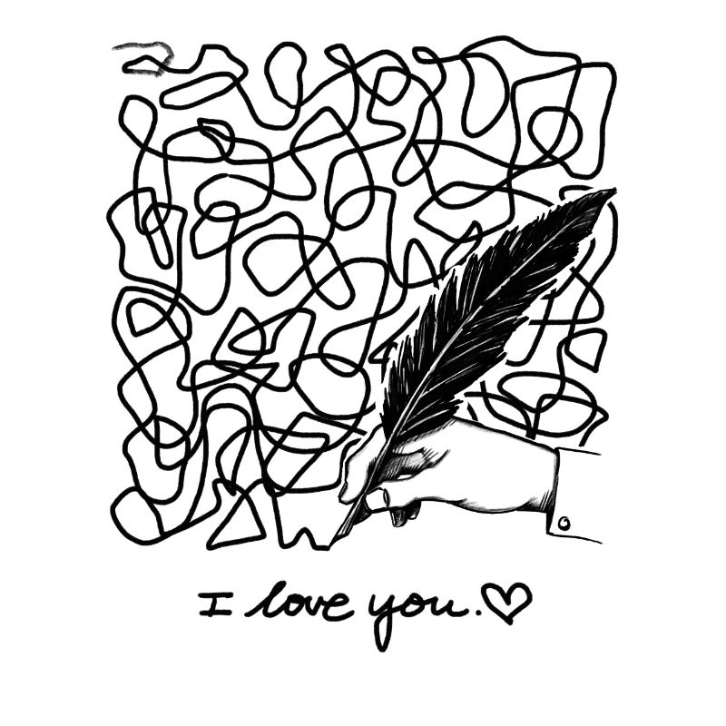 Design, Drawing, Scribble, Feder, Drawing, Ble