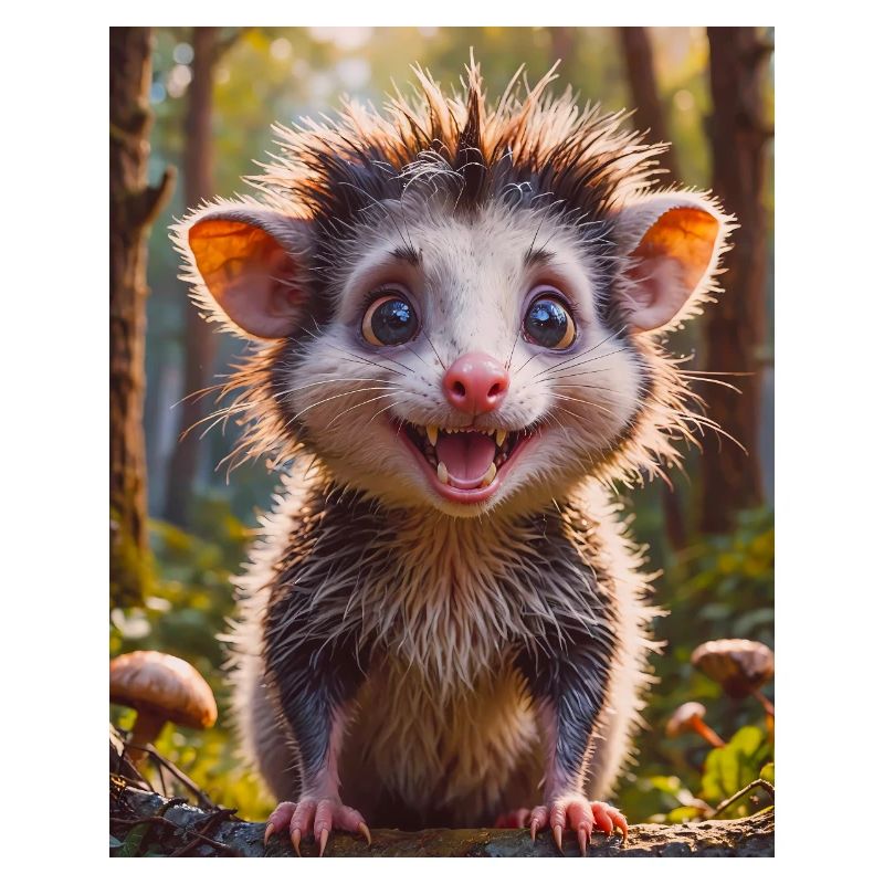 super süßes australisches Tier Down Under - Opossum