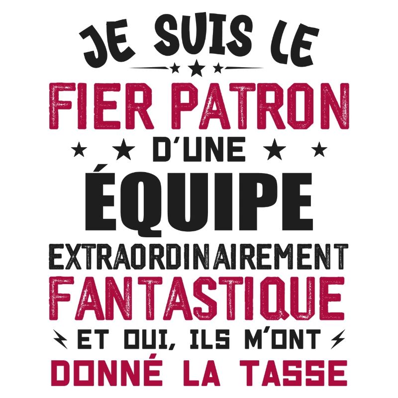 Ich bin stolzer Chef eines Teams