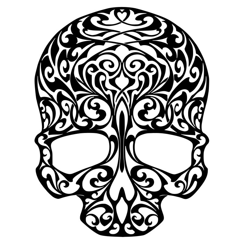 skull tribal
