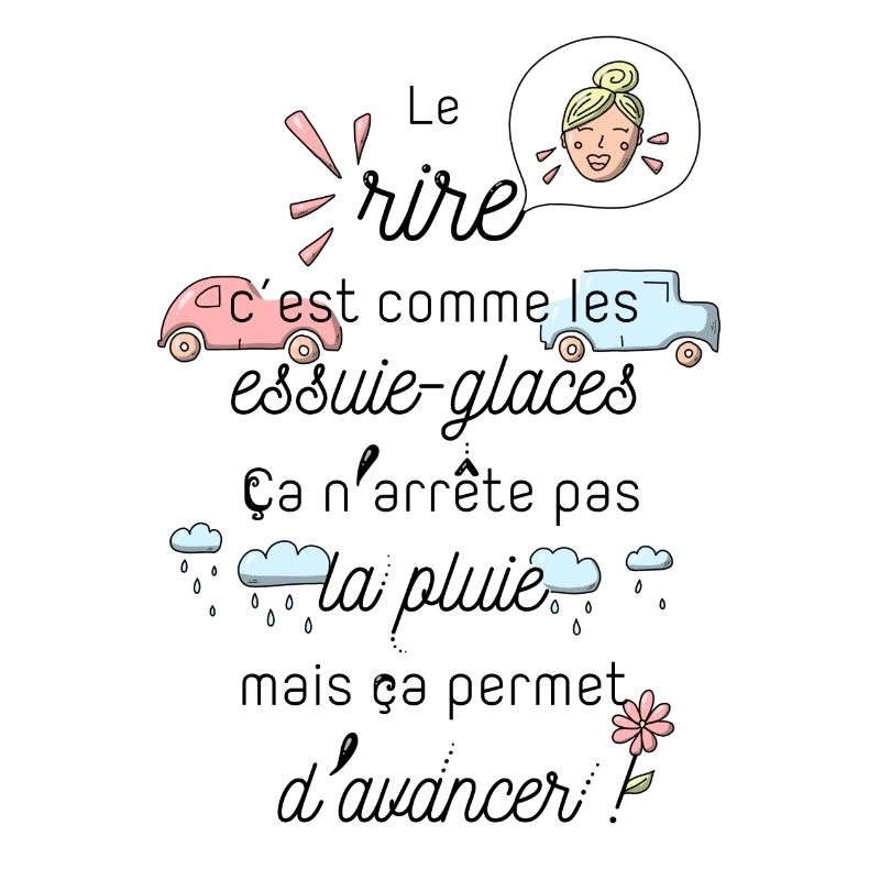 Le rire c'est comme les essuie-glaces