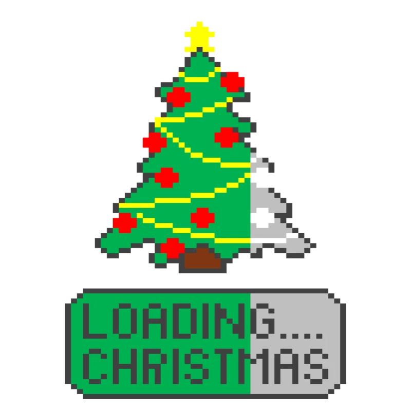 Loading Xmas tree