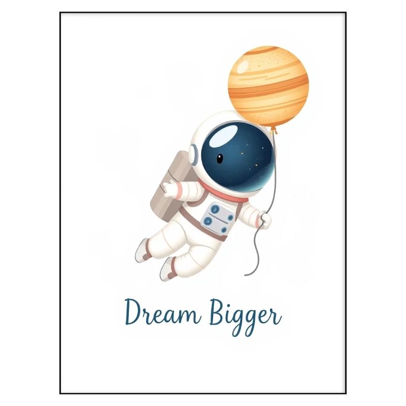 Conception d’astronaute – Rêvez plus grand !