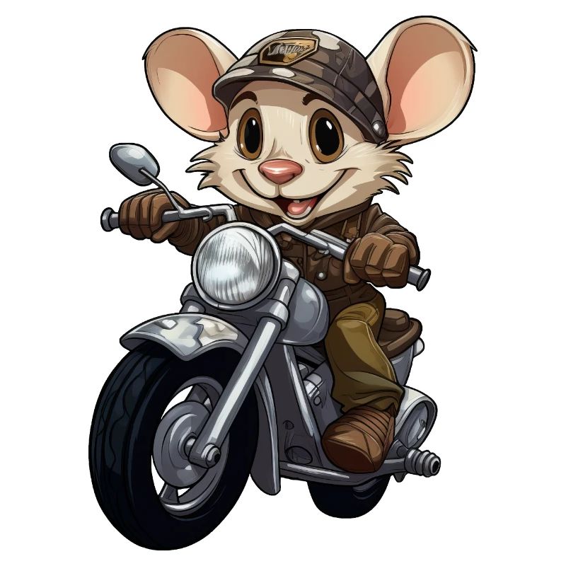 Mouse Motorcycle / Motorcyclist Mouse