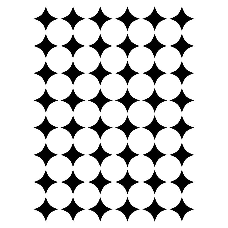 geometric circles pattern grid