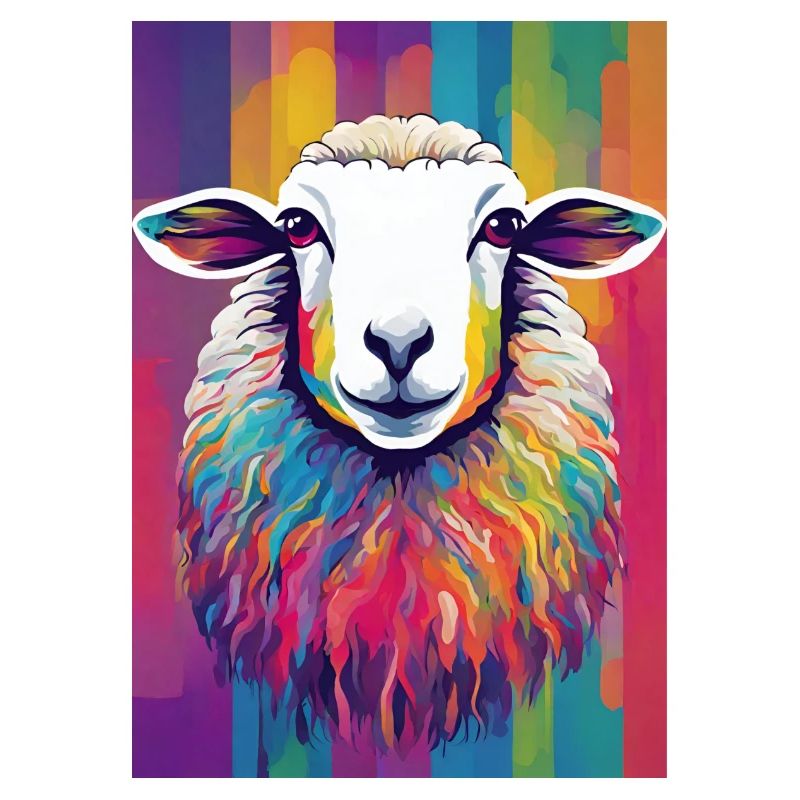 Colorful Sheep