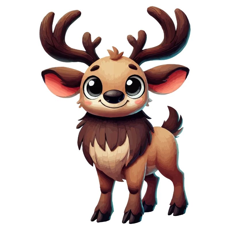 Bande dessinée de cerf
