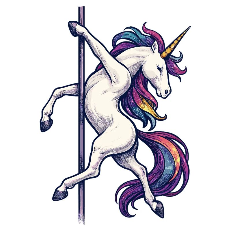 Pole Dance Unicorn Pole Dancer Pole Gift