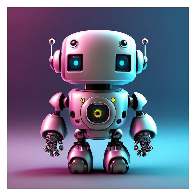 Joyeux Halloween robot mignon effrayant drôle effrayant effrayant