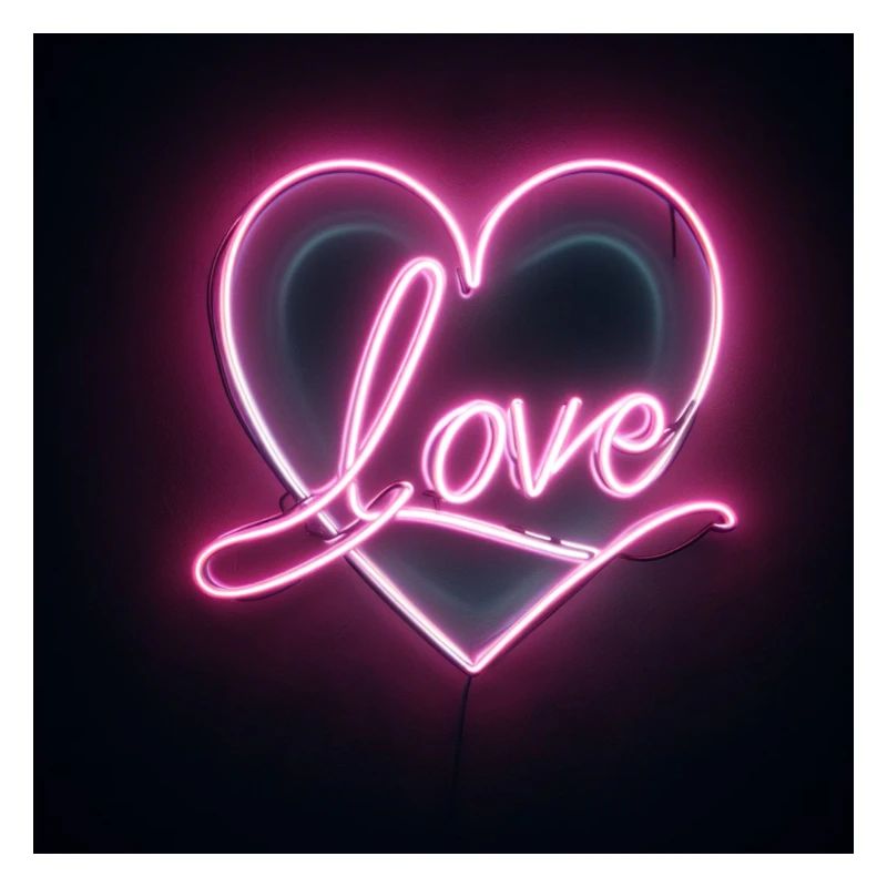 Coeur de néon