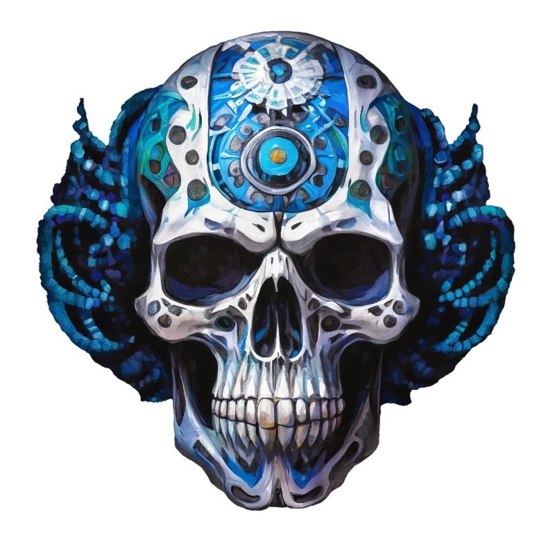 Cyborg head