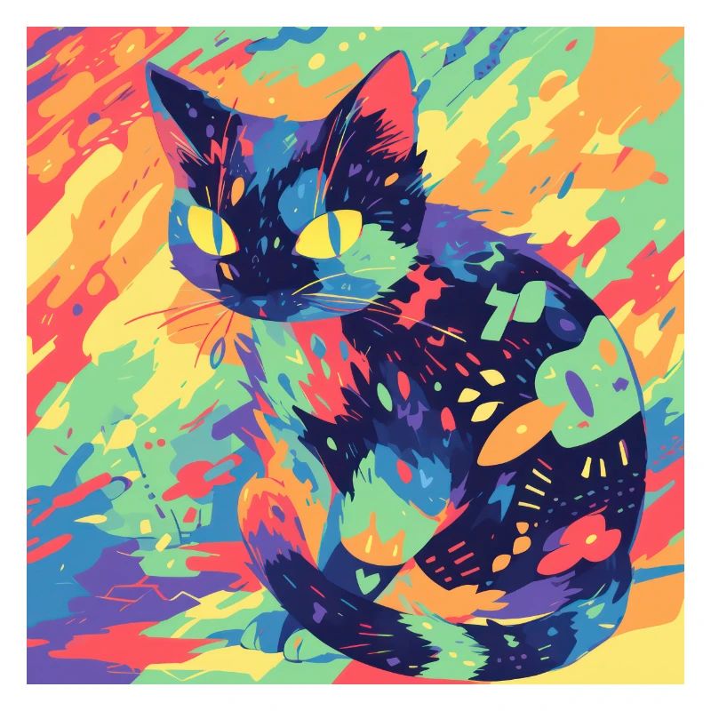 Chat, Motif De Chat