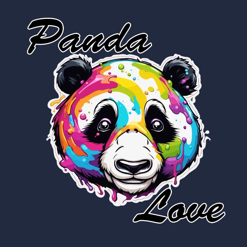 Panda / Tier / Zoo / Bambus / Wild / Kindlich