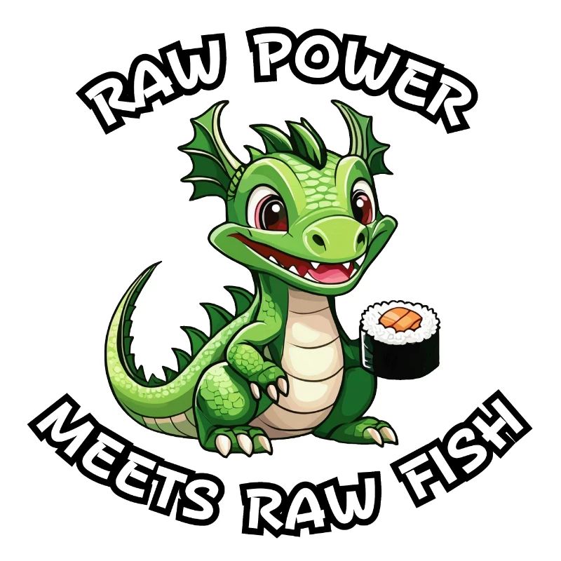 Dragon & Sushi Roll - Bare Power meets Bare Fish