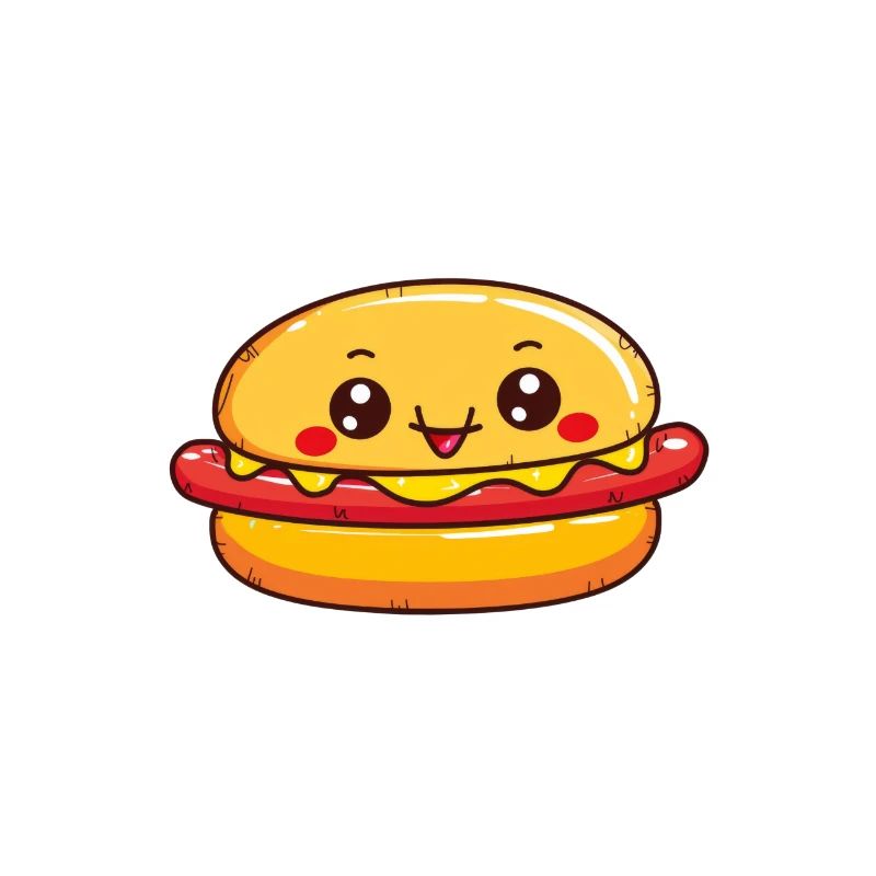 Süßer Hamburger