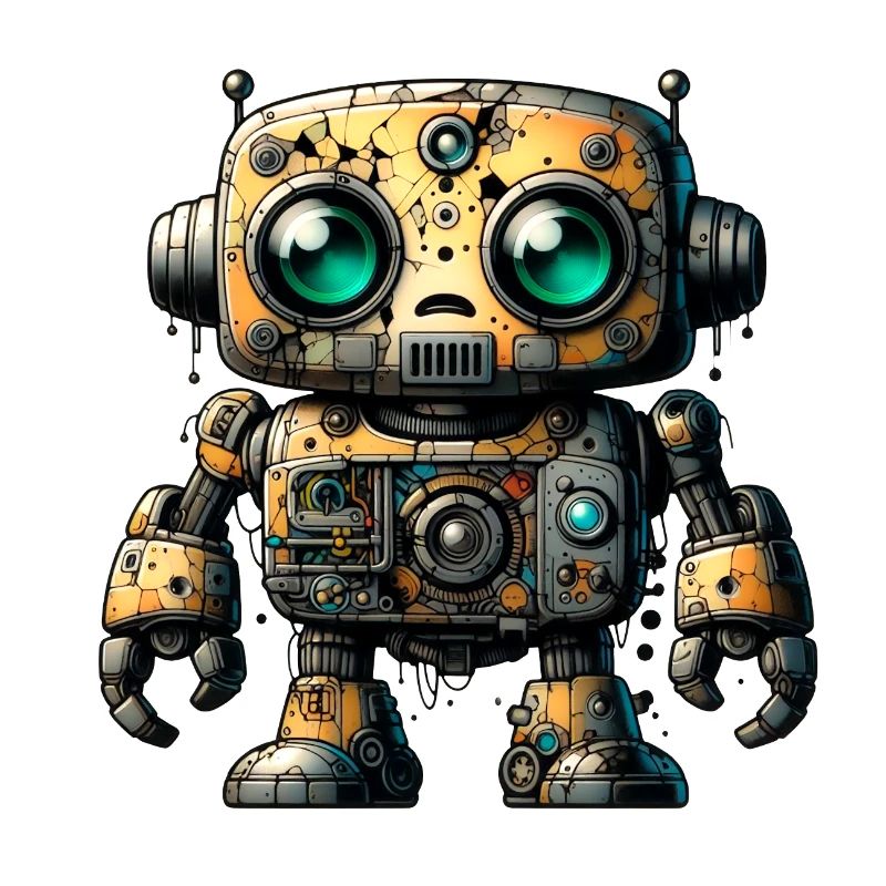Melancholischer Roboter