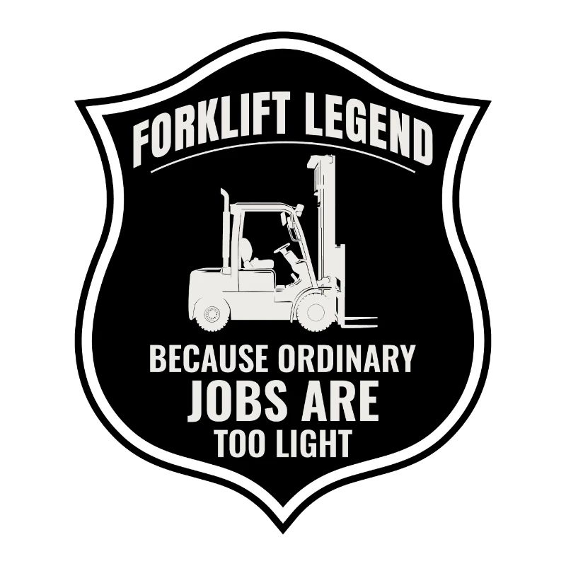 Forklift Operator Heavy Equipment Driver Funny