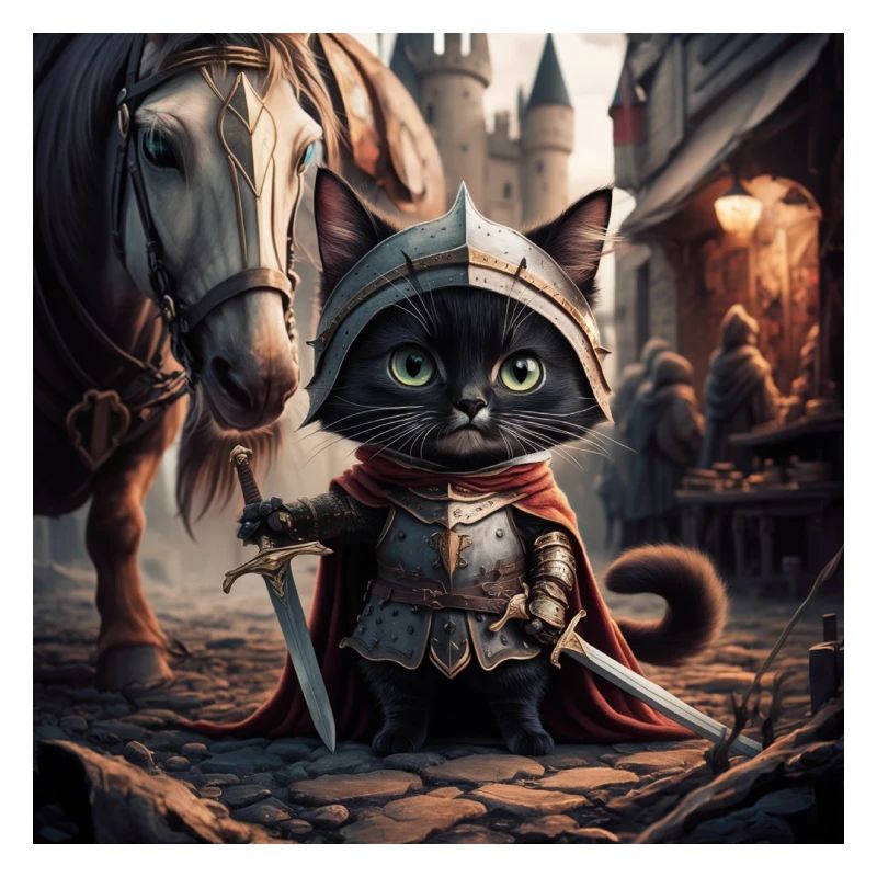 Die Ritterkatze - Eine Reise ins Mittelalter