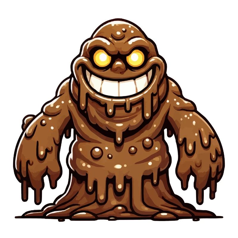 monstre de boue