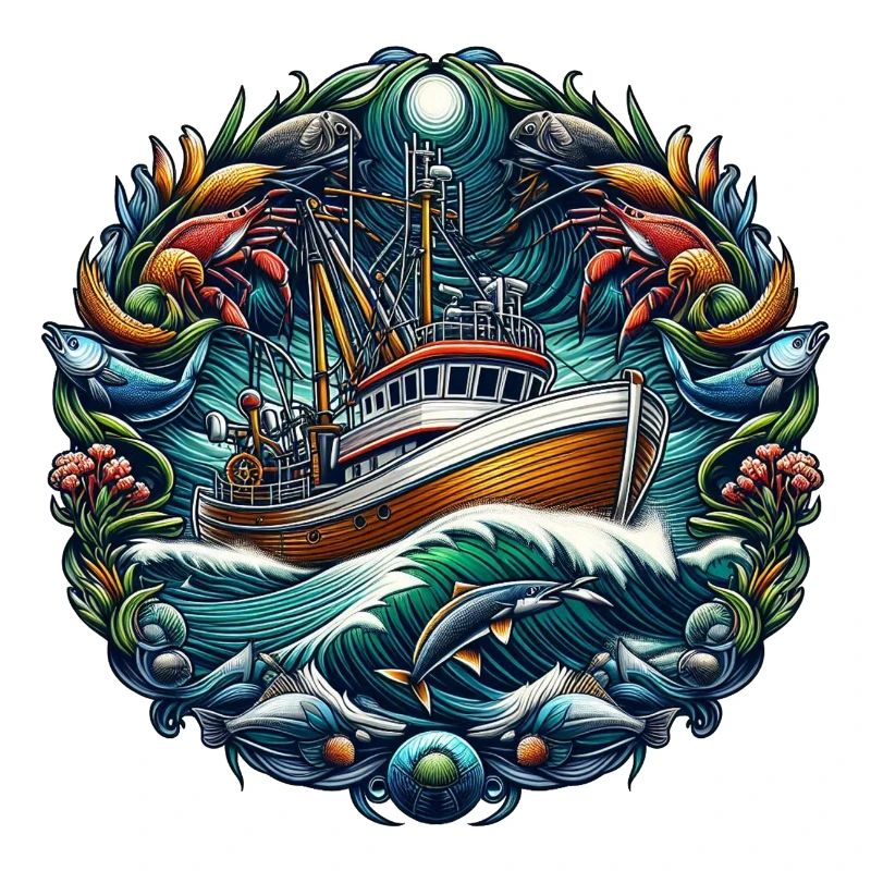 Bateau de pêche