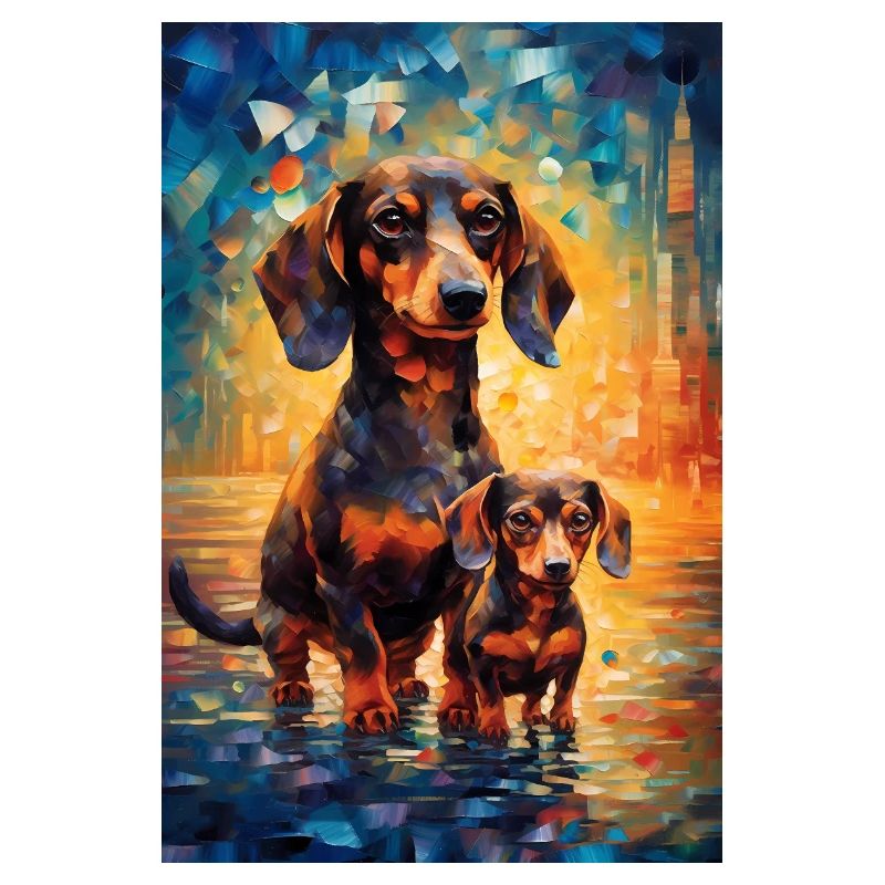 Couleur du chien teckel
