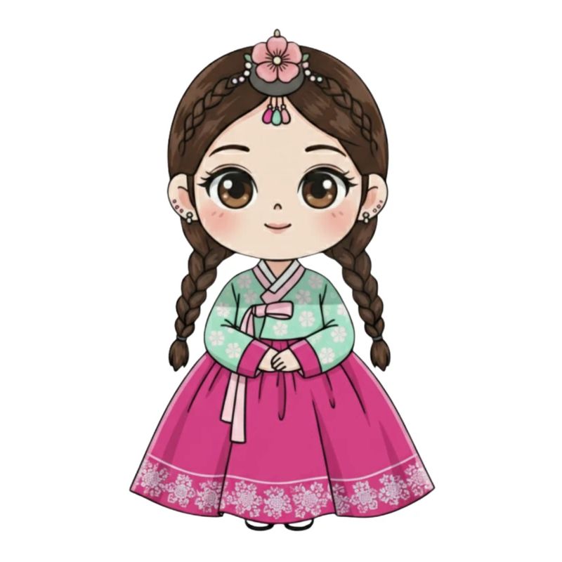 Chibi Hanbok Süßigkeiten-Traum Chaewon
