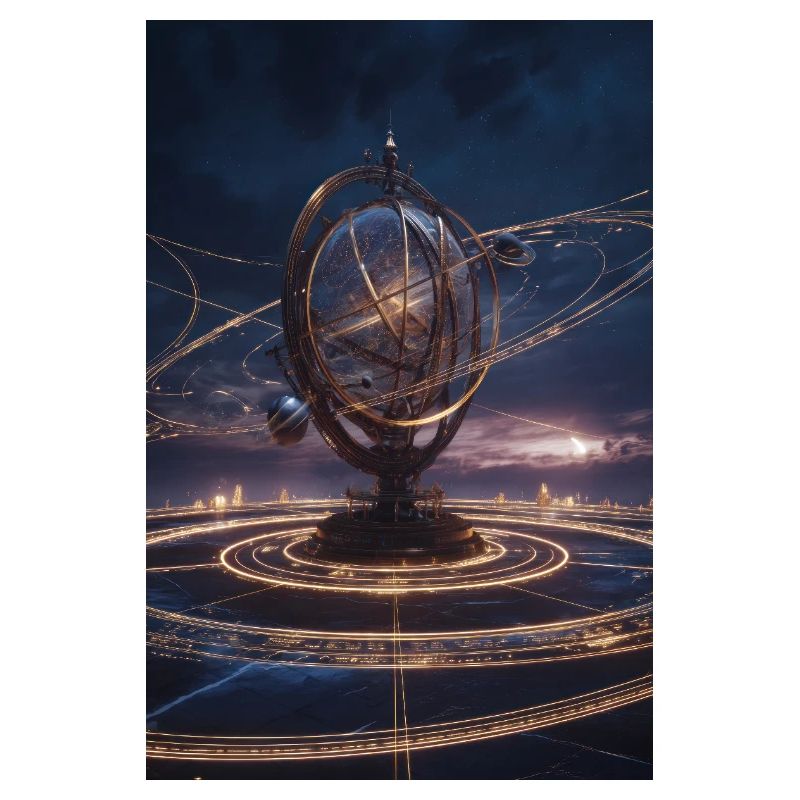 Luminous Armillary Orbit