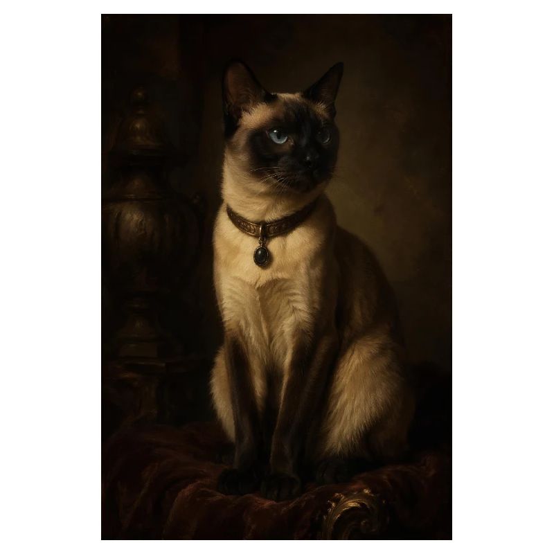 Nocturne Siamese Portrait