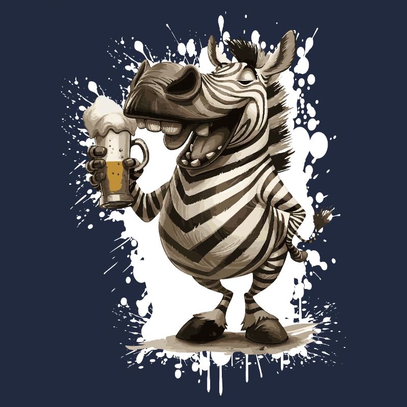 Zebra Beer Funny