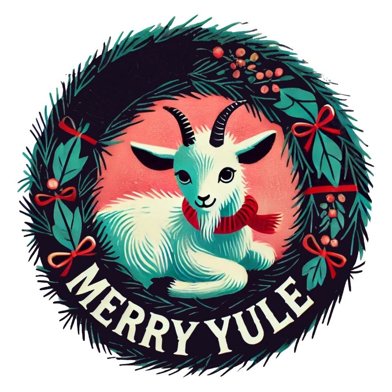 Joyeuse chèvre de Noël