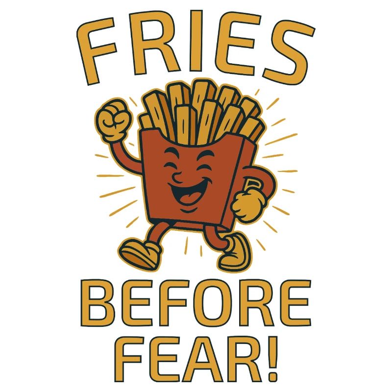 Pommes vor der Angst