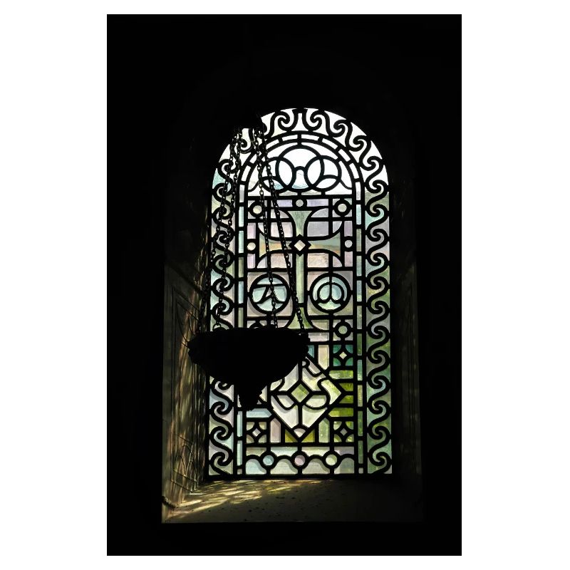 Stained Glass Window Silhouette