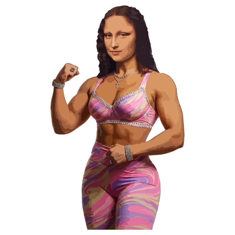 Mona Lisa bling bling