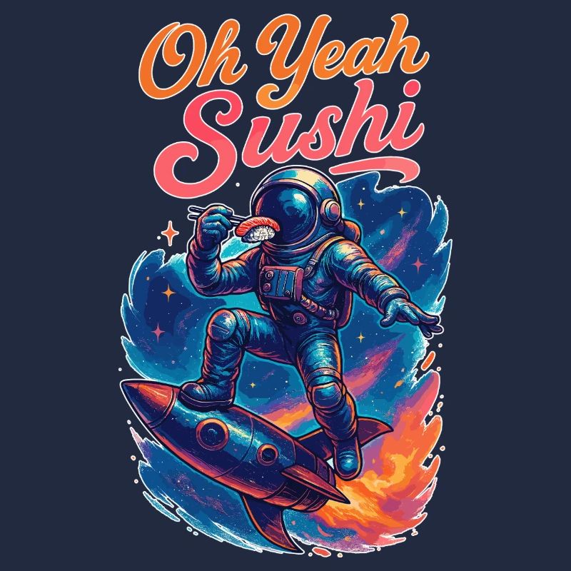 Sushi Astronaut Rocket Nigiri Gift