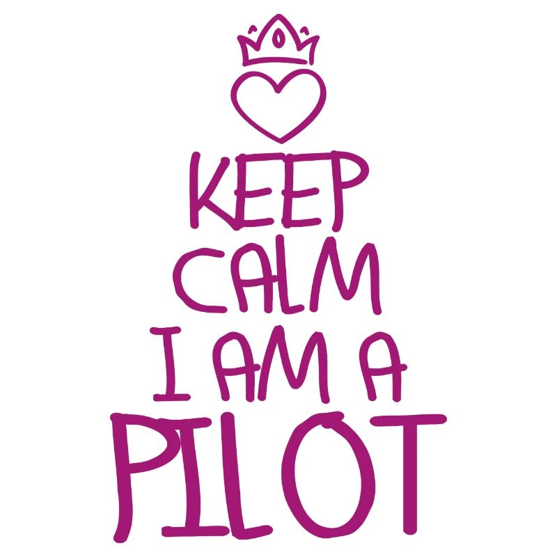 Keep Calm Pilot cool Pilot Geschenk