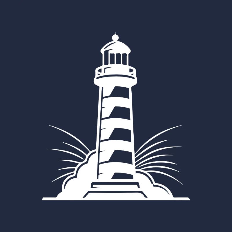 Silhouette de phare