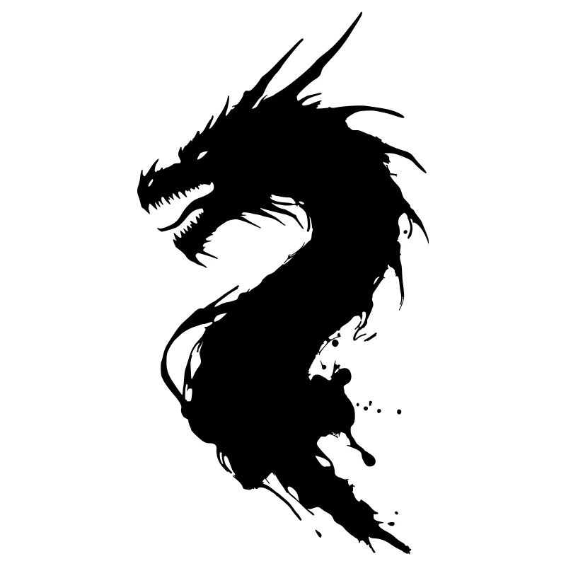 Schwarzer Drachen
