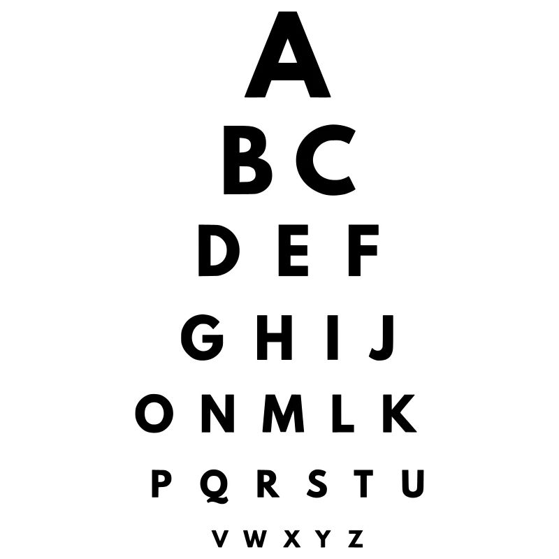 Vision test