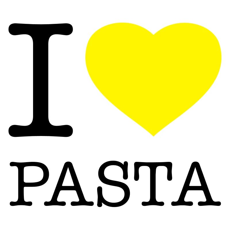 I LOVE PASTA Macaroni Noodles