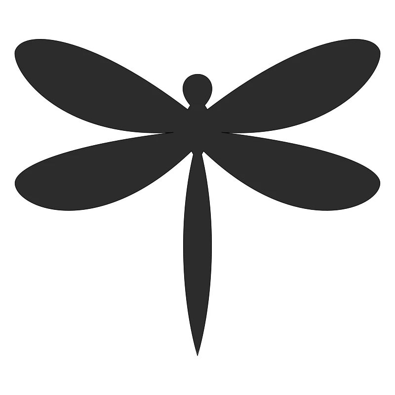 Libelle Silhouette 
