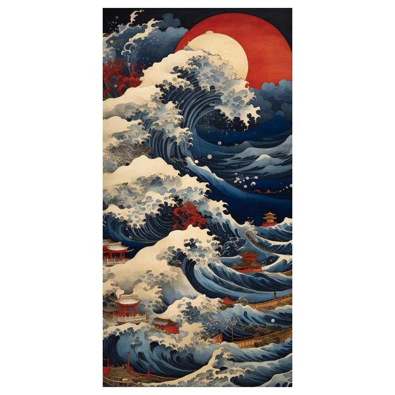 Les vagues et la mer