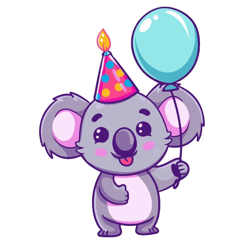 Koala Birthday Comic