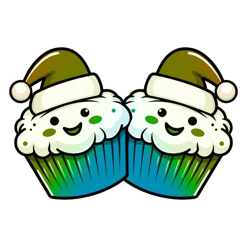 Cuisson du gâteau Muffin Noël