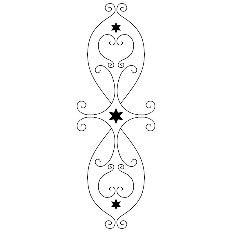 Symmetrical Star Pattern