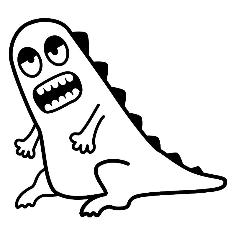 Dino Grrr – T-Rex, Nerd & Comic Style